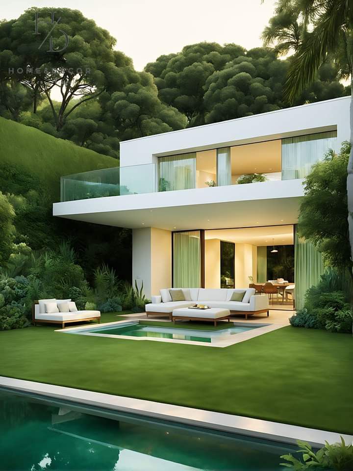 ساخت ویلای کوچک در باغ