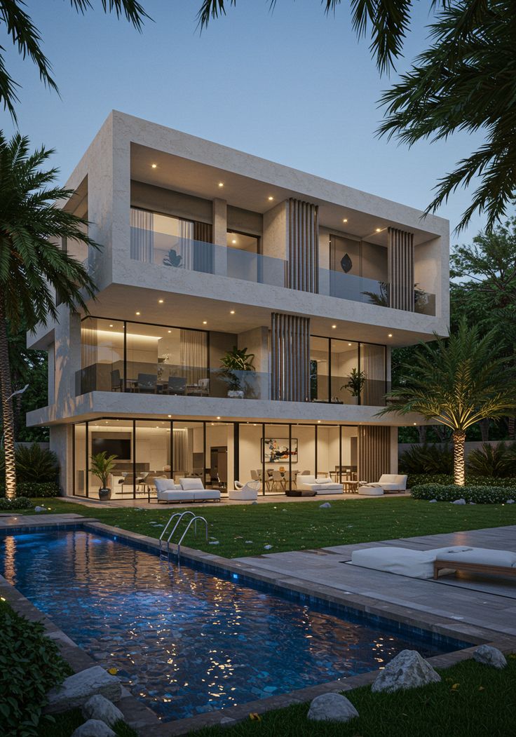 ساخت ویلای کوچک در باغ