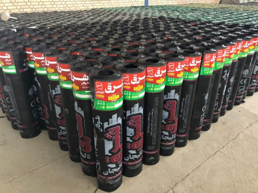 ایزوگام طوفان شرق دلیجان