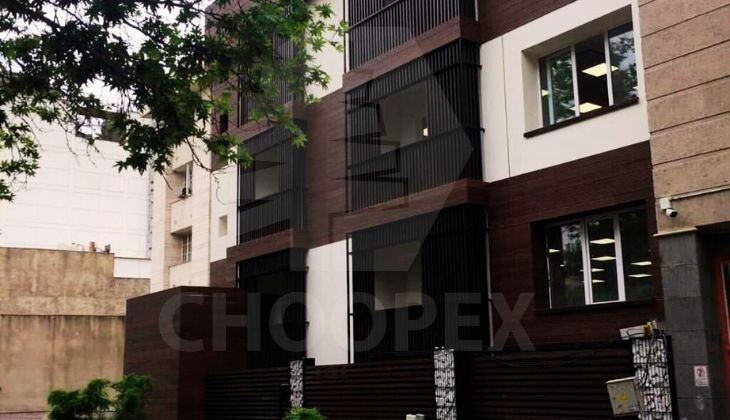 نمای ساختمان با چوب پلاست طرح چوب